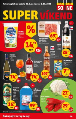 akční leták Penny Market 27.9.2023-4.10.2023