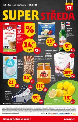 akční leták Penny Market 27.9.2023-4.10.2023