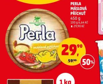 Perla máslová příchuť