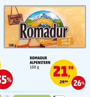 Romadur Alpenstern 100 g
