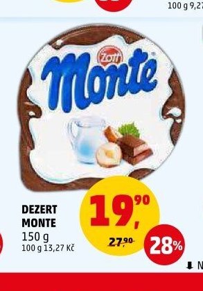 Dezert Monte 150 g