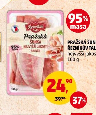 PRAŽSKÁ ŠUNKA ŘEZNÍKŮV TALÍŘ