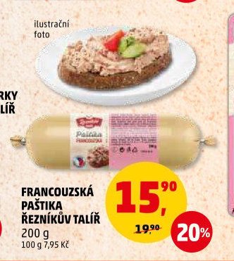 FRANCOUZSKÁ PAŠTIKA ŘEZNÍKŮV TALÍŘ