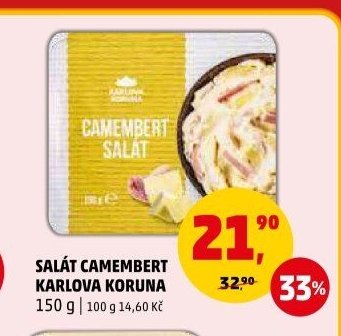 SALÁT CAMEMBERT KARLOVA KORUNA 150 g