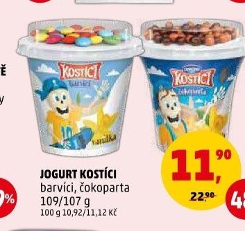 JOGURT KOSTÍCI barvící, čokoparta 109/107 g