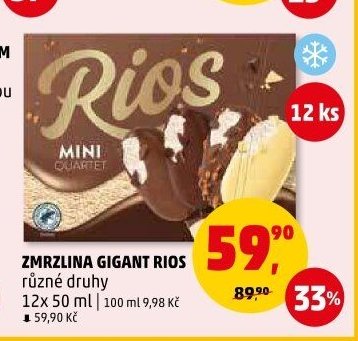 ZMRZLINA GIGANT RIOS různé druhy