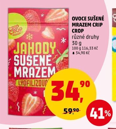 Ovoce sušené Crip Crop