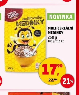 Multicereální Medinky Crip Crop