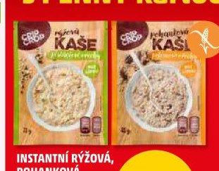 Instantní rýžová, pohanková a jáhlová kaše Crip Crop