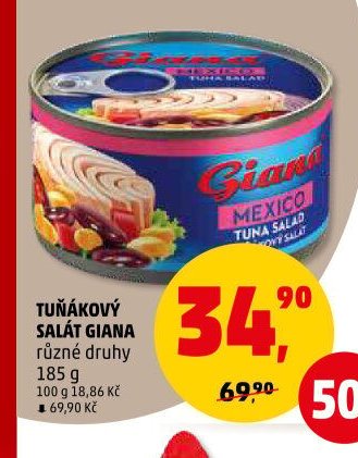 TUŇÁKOVÝ SALÁT GIANA