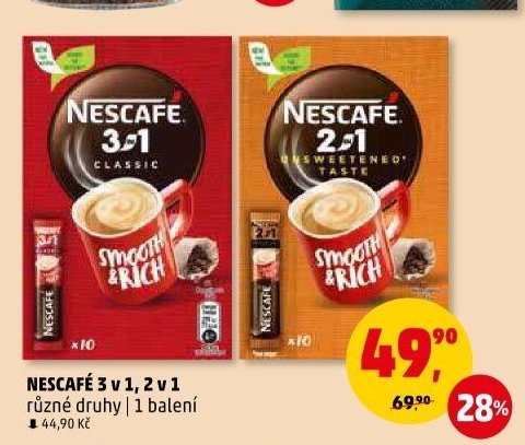Nescafé 3v1, 2v1