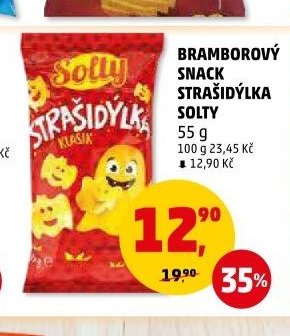 BRAMBOROVÝ SNACK STRAŠIDÝLKA SOLTY