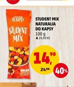 STUDENT MIX NATURALIA DO KAPSY