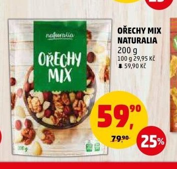 OŘECHY MIX NATURALIA