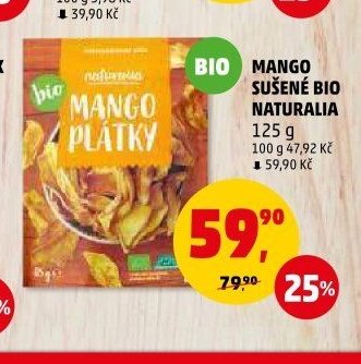 MANGO SUŠENÉ BIO NATURALIA