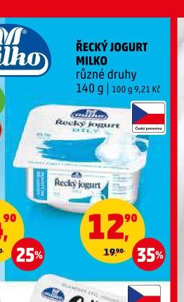 Řecký jogurt Milko