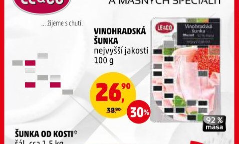 Vinohradská šunka Le&Co