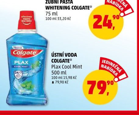 ÚSTNÍ VODA COLGATE
