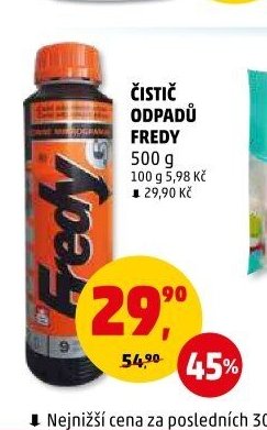 ČISTIČ ODPADŮ FREDY