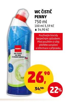 WC ČISTIČ PENNY