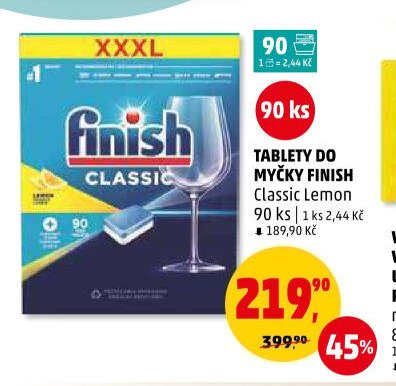 TABLETY DO MYČKY FINISH