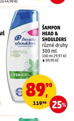 ŠAMPON HEAD & SHOULDERS