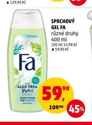 SPRCHOVÝ GEL FA