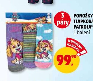 Ponožky Tlapková patrola