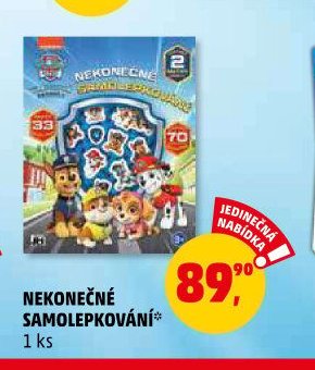 Nekonečné samolepkování