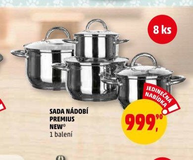 SADA NÁDOBÍ PREMIUS NEW