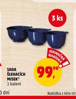 SADA ŠLEHACÍCH MISEK