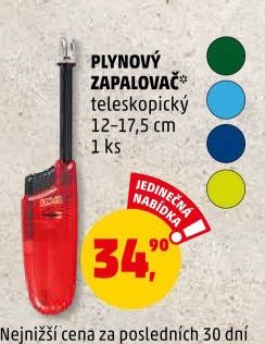 PLYNOVÝ ZAPALOVAČ*