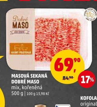 MASOVÁ SEKANÁ DOBRÉ MASO