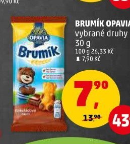 BRUMÍK OPAVIA vybrané druhy 30 g