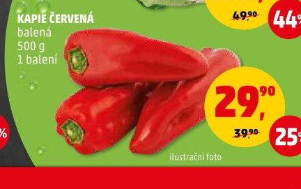 KAPIE ČERVENÁ 500 g
