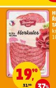 Herkules Řezníkův talíř krájený
