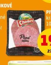 Pivní salám krájený