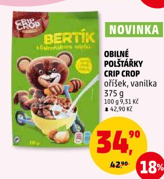 Cereálie Bertík Crip Crop