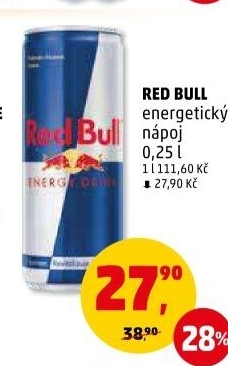 Energetický nápoj Red Bull