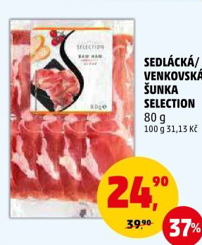Sedlácká šunka Selection