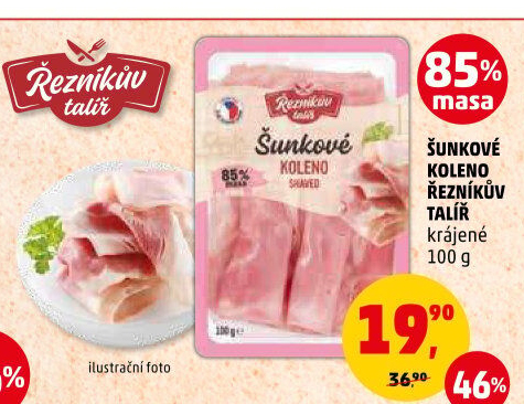 Šunkové koleno Řezníkův talíř