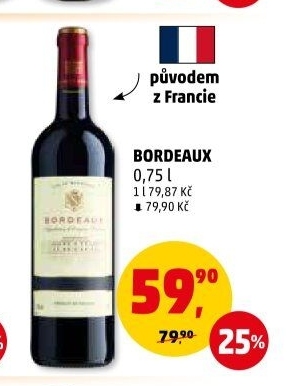 Víno Bordeaux