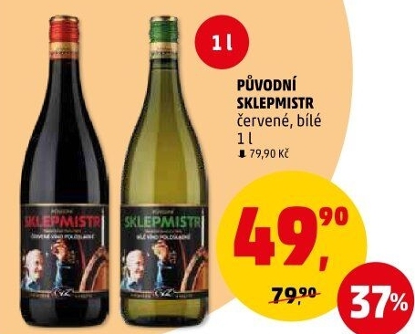 Víno Původní Sklepmistr ČVZ