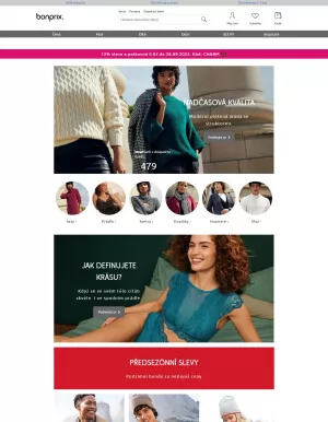 akční leták Bonprix 27.9.2023-3.10.2023