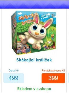 Skákající králíček