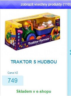 TRAKTOR S HUDBOU