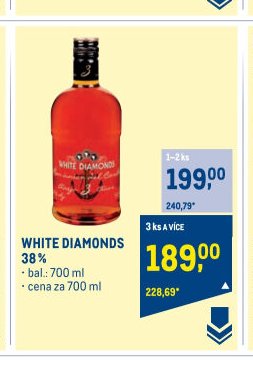 WHITE DIAMONDS 38%