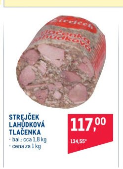 STREJČEK LAHŮDKOVÁ TLAČENKA