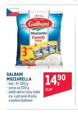 GALBANI MOZZARELLA