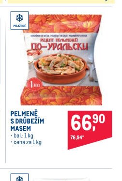 PELMENĚ S DRŮBEŽÍM MASEM